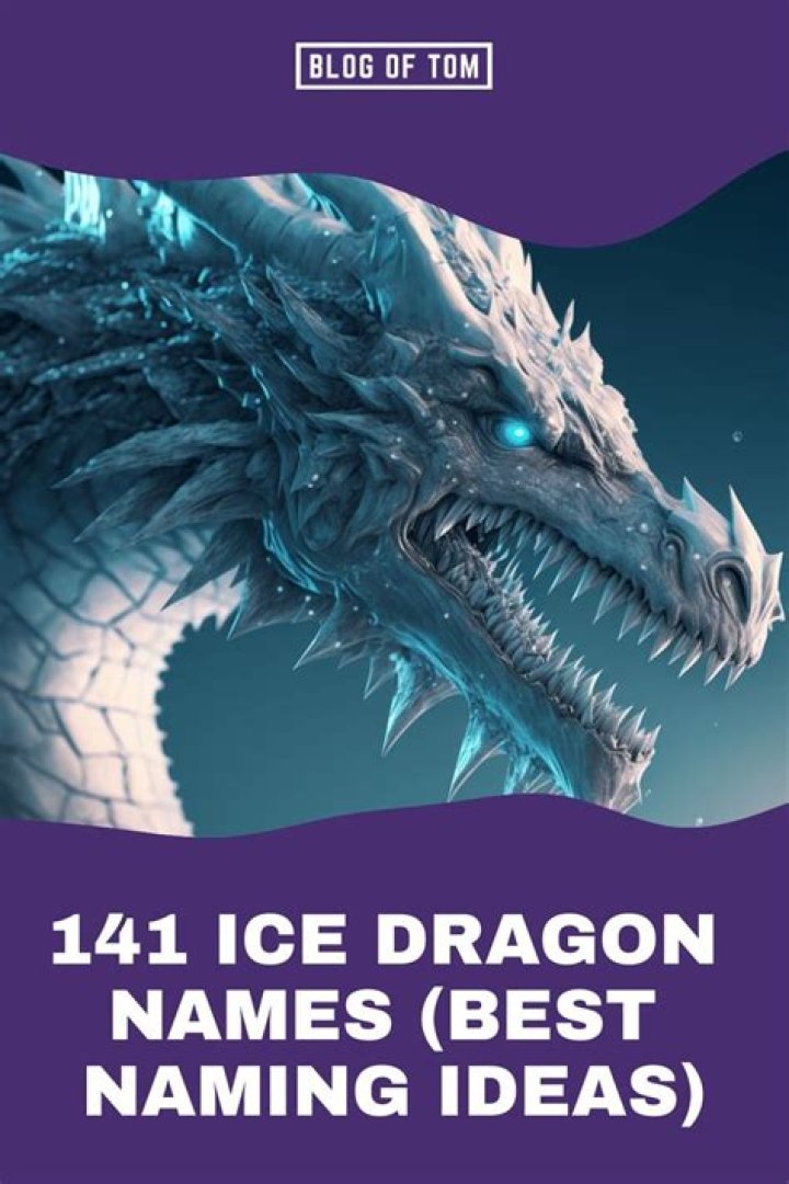 141 Ice Dragon Names (BEST Naming Ideas) Blog Of Tom