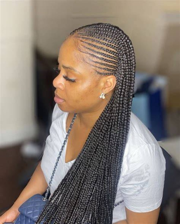 35 Beautiful Cornrow AllBack Styles For 2024 ThriveNaija Gaya