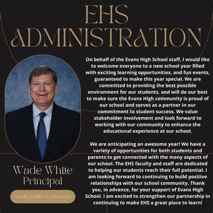Administration About Us Evans High School