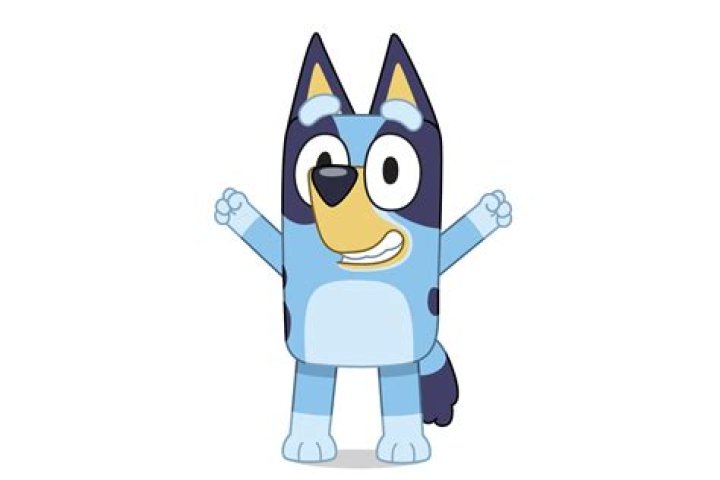 Bluey the main character of Bluey by RainbowEeveeDE on Newgrounds