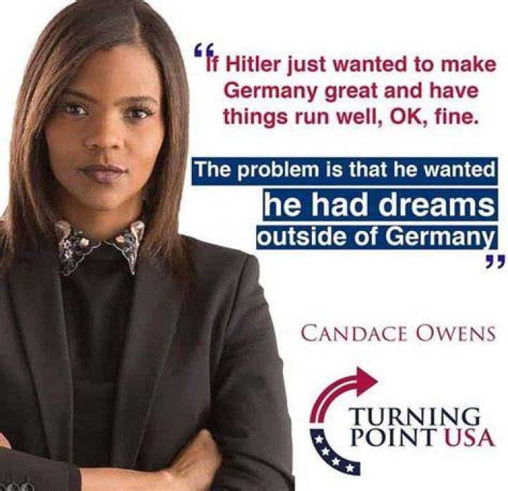 Candace Owens Hitler ‘Fine’ If He Stayed In Germany The Forward