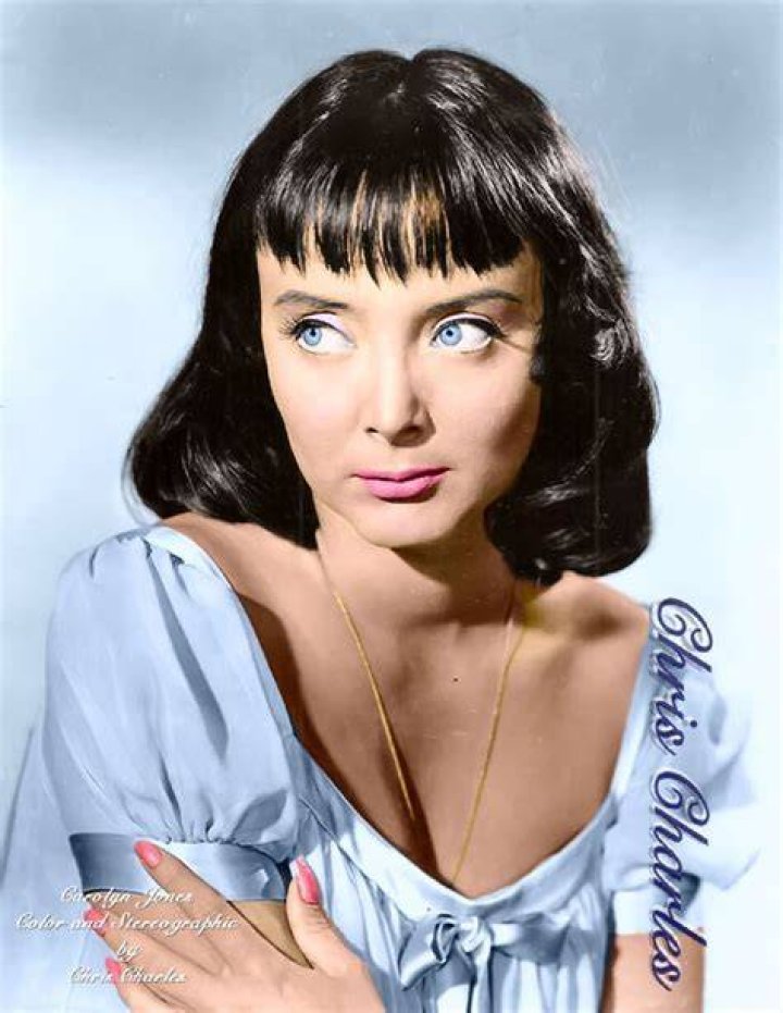 Carolyn Jones (Color by BrendaJMcopyright 2018)