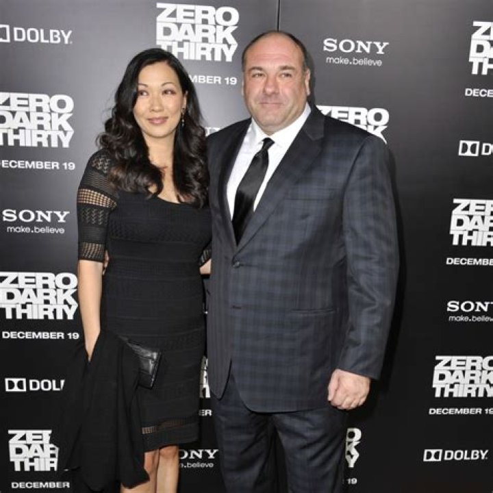 Celebrity Wedding Anniversary James Gandolfini and Deborah Lin 30/8/2008