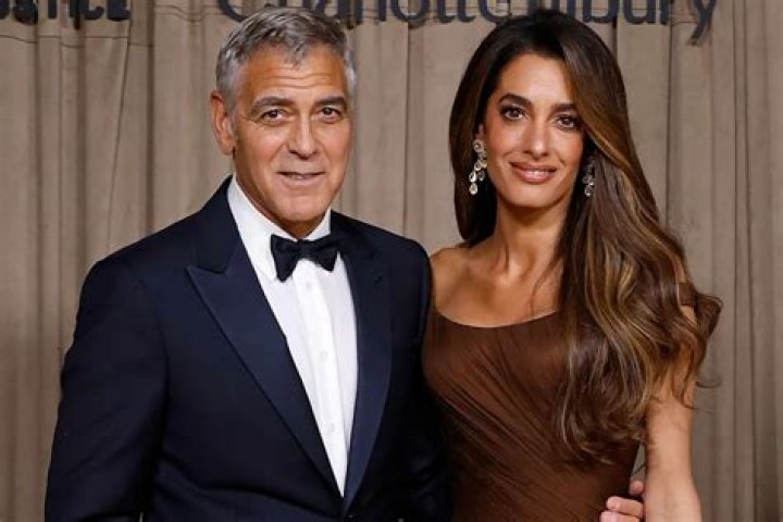 Clooney says twins 'don't really care' he's a star at Kennedy