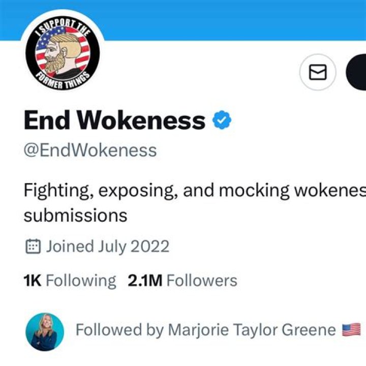 End Wokeness on Twitter "Biden’s social media shills (such as Brooklyn