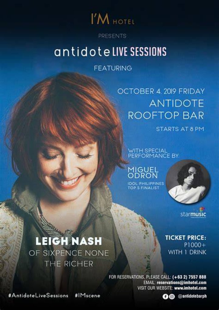 I&rsquo;M Hotel Antidote Live Sessions Presents Sixpence None the Richer&rsquo;s
