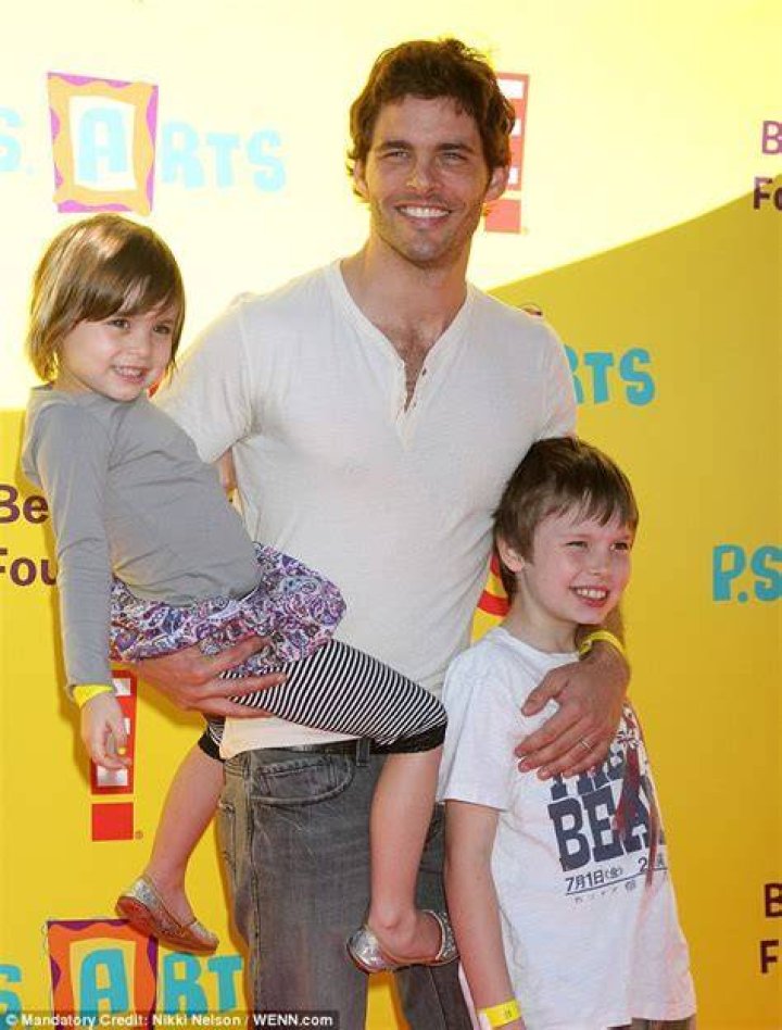 James Marsden enjoys some precious quality time with young son William