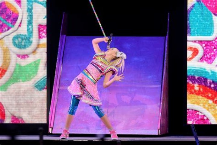 JoJo Siwa performing at the HEB Center in Cedar Park, Texas