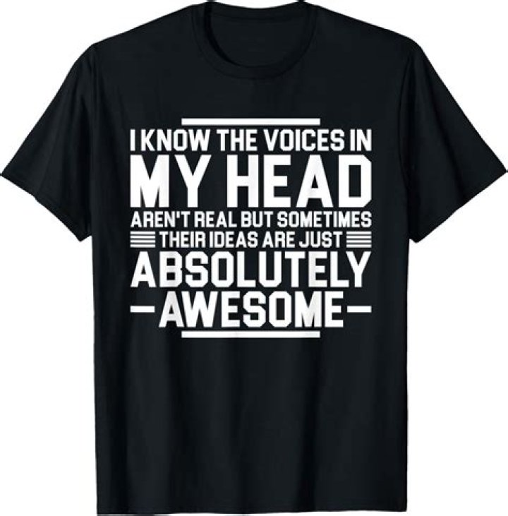 &ldquo;I know the voices in my head aren&rsquo;t real, but sometimes their ideas