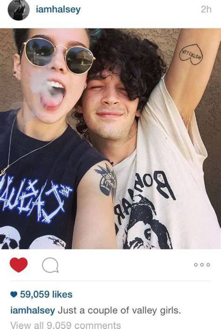Matt Healy Who Has Halsey Dated? POPSUGAR Celebrity Photo 2