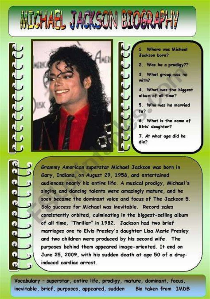 Michael Jackson Biography The King Of POP Biography Zone