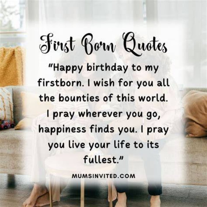 My First Born Birthday Quotes ShortQuotes.cc