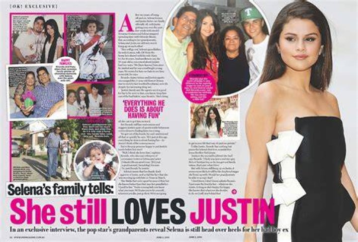 Pop star Selena Gomez&rsquo;s grandparents predict she&rsquo;ll always love Justin