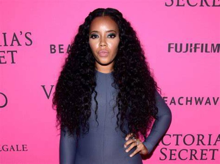 Pregnant Angela Simmons wears figurehugging dress for baby shower in