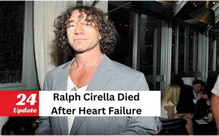 Ralph Cirella Cause Of Death Illness, MakeUp Artist Dead