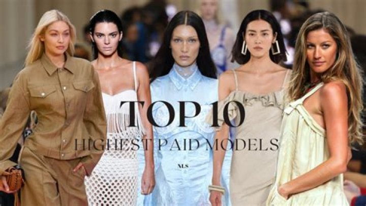 Top 15 Highest Paid Models in The World [2022 Updated] Wonderslist