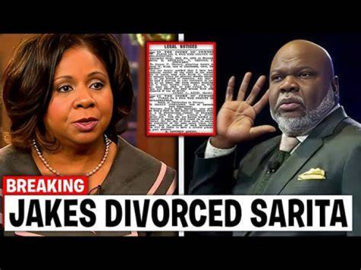 Why TD Jakes Files For Divorce After 31 Years Of Marriage